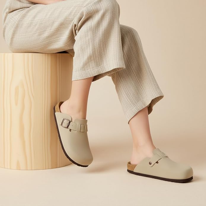 CUSHIONAIRE Hana Vegan Suede Clogs