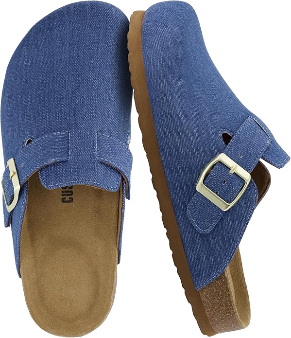 CUSHIONAIRE Hana Vegan Suede Clogs